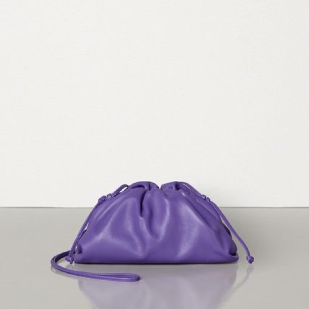 Bottega Venetta the mini pouch purple